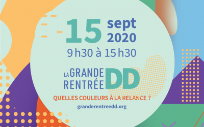 COMMUNIQUÉ DE PRESSE // La Grande rentrée DD : un événement virtuel le 15 septembre prochain